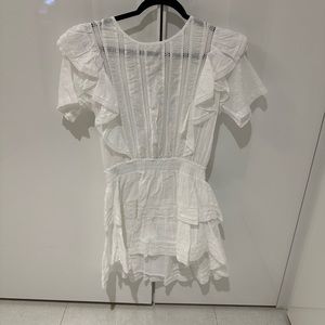 New without tags LoveShackFancy mini dress